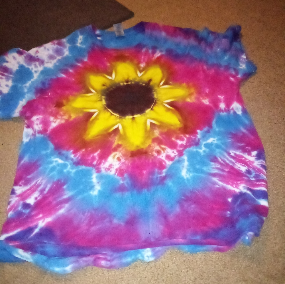Handmade tie dye tee